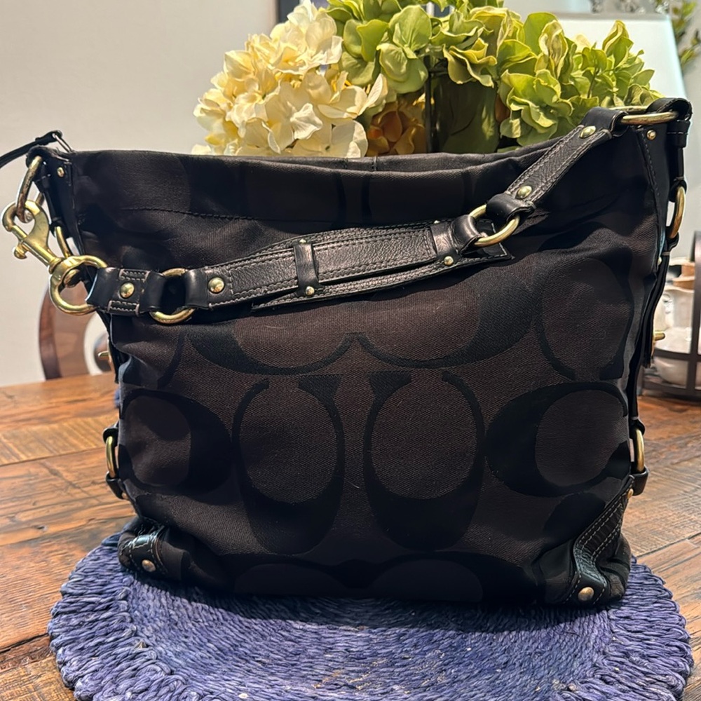 Coach hand bag